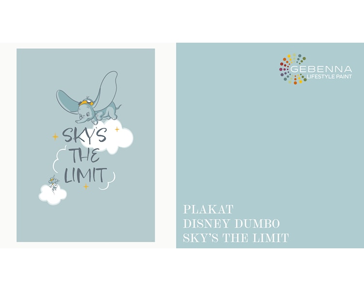 Plakat Disney Dumbo The Sky's the limit